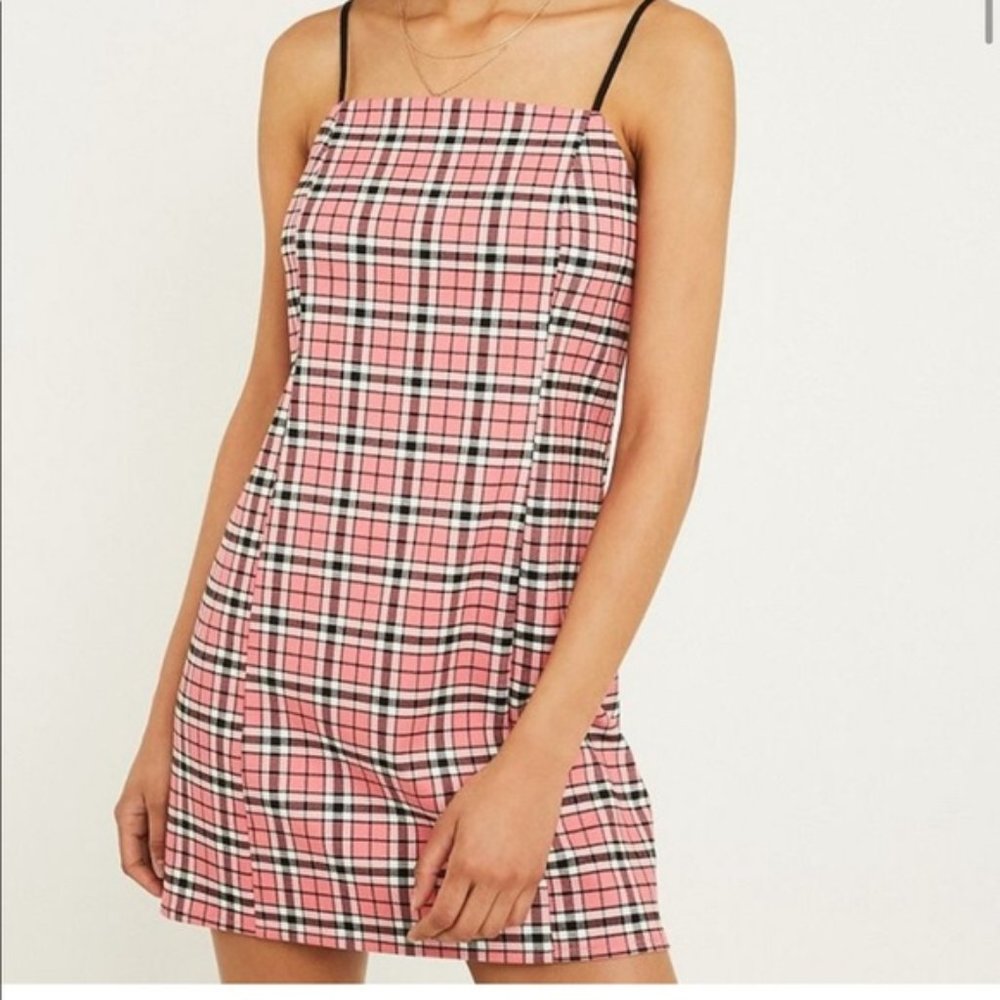 Urban Outfitters Plaid Mini Dress